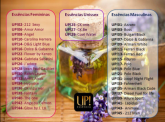 1º- B -FAÇA SUA ESCOLHA O PERFUME PELO NUMERO