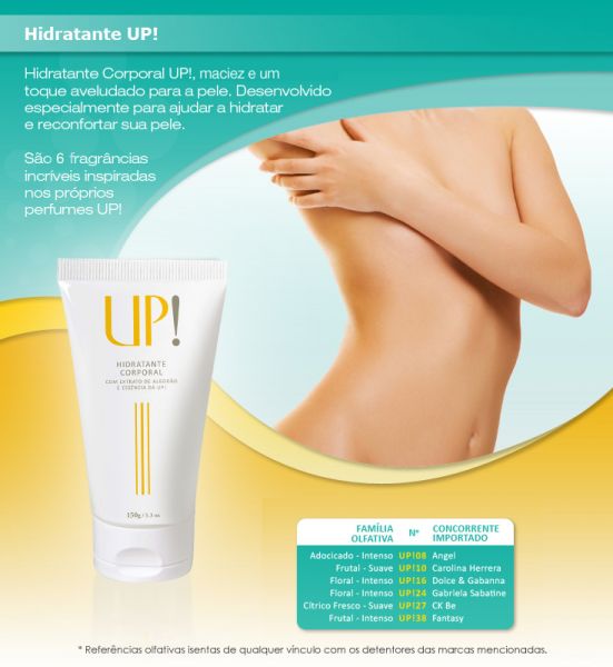 UP! HIDRATANTES CORPORAL